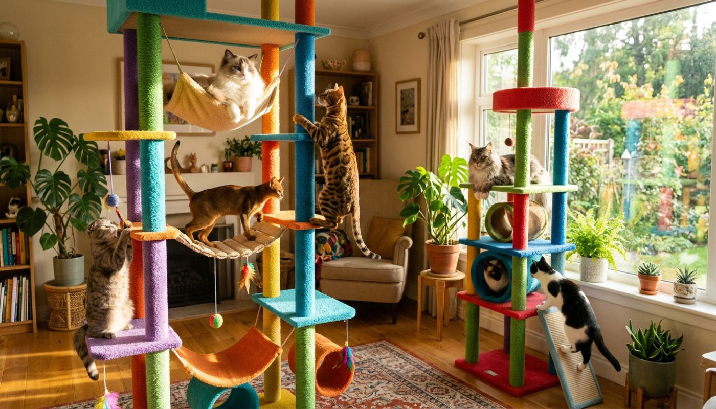 Wie wählt man den perfekten Kratzbaum für unterschiedliche Katzenpersönlichkeiten?